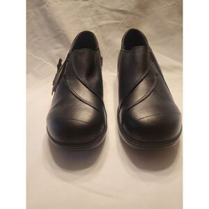 Mellow Walk Daisy Black Model 61478 Steel Toe Slip Resistant Womens Size 9.5 NWT